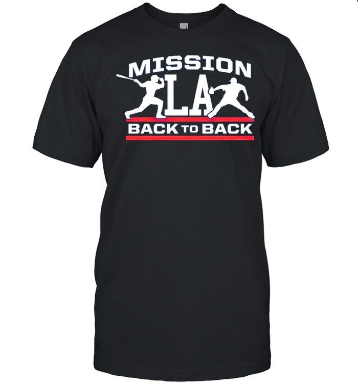 Los Angeles Dodgers mission back to back shirt Classic Men's T-shirt