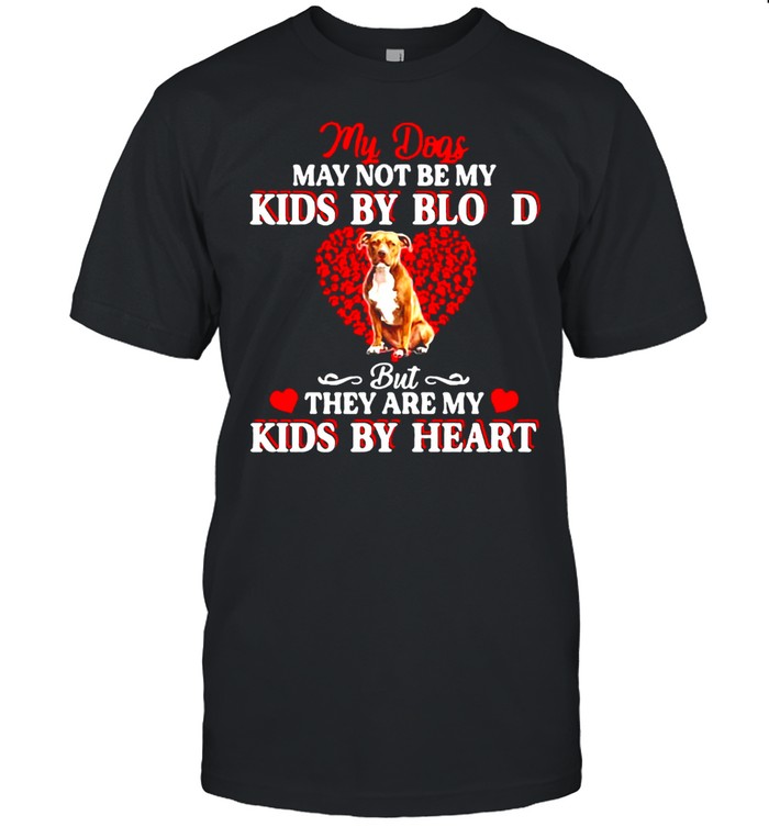 My Dogs May Not Be My Kids By Blood But They Are My Kids By Heart T-shirt Classic Men's T-shirt