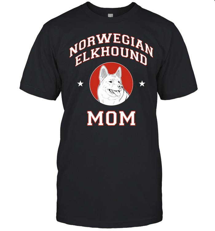 Norwegian Elkhound Mom shirt Classic Men's T-shirt