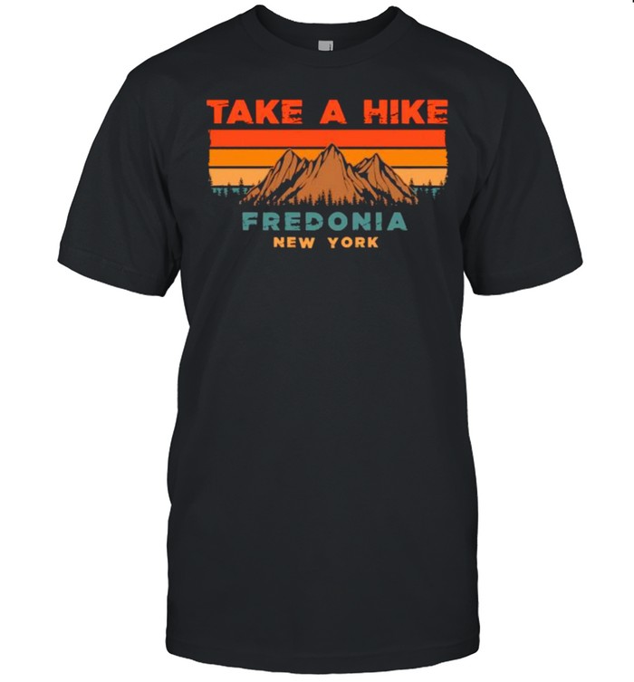 Take A Hike Fredonia Moutain New York Vintage  Classic Men's T-shirt