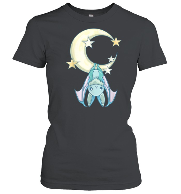 Nu Goth, Pastel Goth Aesthetic, Witchy Creepy Cute Bat shirt Classic Women's T-shirt