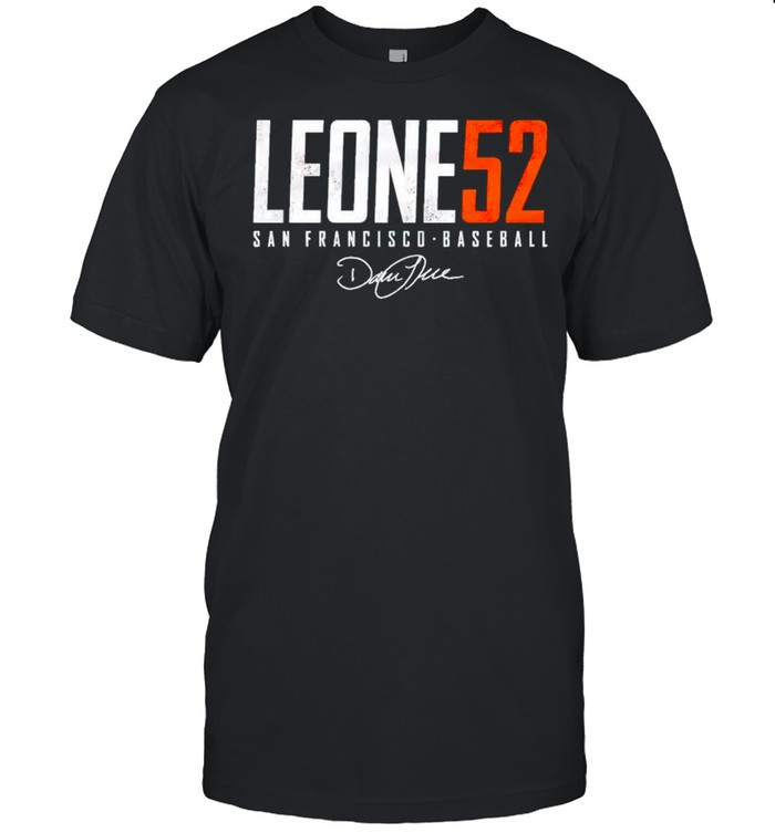 San Francisco Baseball Dominic Leone 52 signature shirt Classic Men's T-shirt