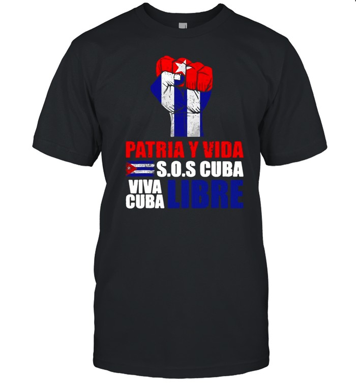 Cuba T-Shirt Patria y Vida 