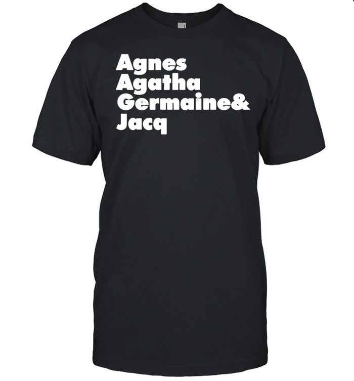 Biz markie just a friend agnes agatha germaine and jacq shirt Classic Men's T-shirt
