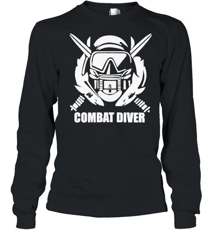 Frogmen Combat Diver Long Sleeved T-shirt