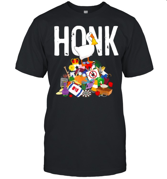 Goose Game Honk Untitled Goose Addiction Press Y To Honk Classic Men's T-shirt