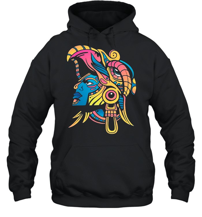 Huichol Colourful Mexican Indigenous People T-shirt Unisex Hoodie