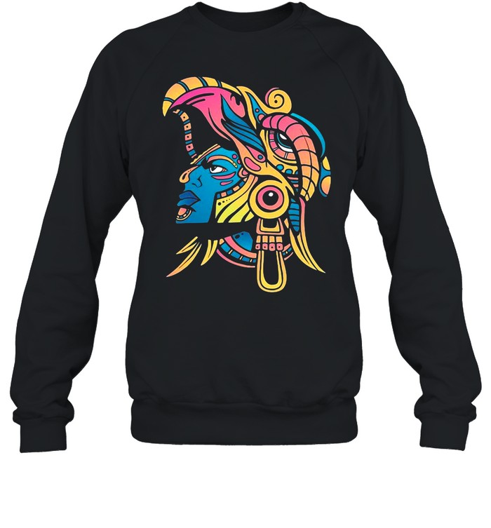 Huichol Colourful Mexican Indigenous People T-shirt Unisex Sweatshirt