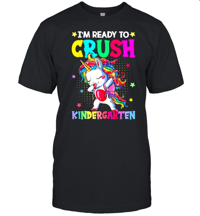 I’m Ready To Crush Kindergarten Unicorn Dabbing T- Classic Men's T-shirt