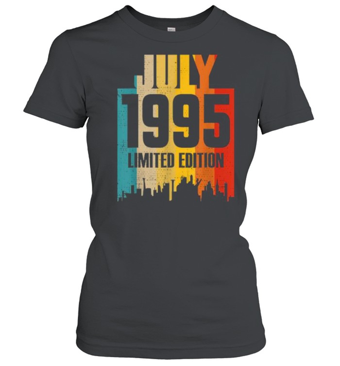 July 1995 Limited Edition Retro Vintage T- Classic Women's T-shirt