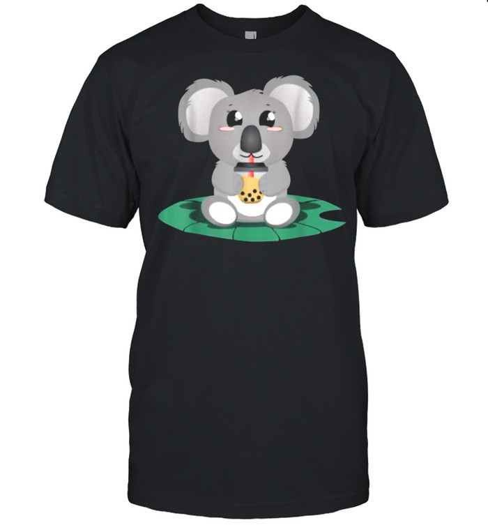 Kawaii Koala Boba Milk tea T- Classic Men's T-shirt