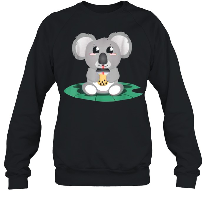 Kawaii Koala Boba Milk tea T- Unisex Sweatshirt