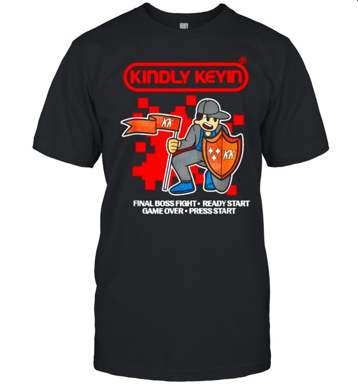 Kindly Keyin MerchFinal Boss Fight Ready Start Game Over Playing Gaming T-Shirt
