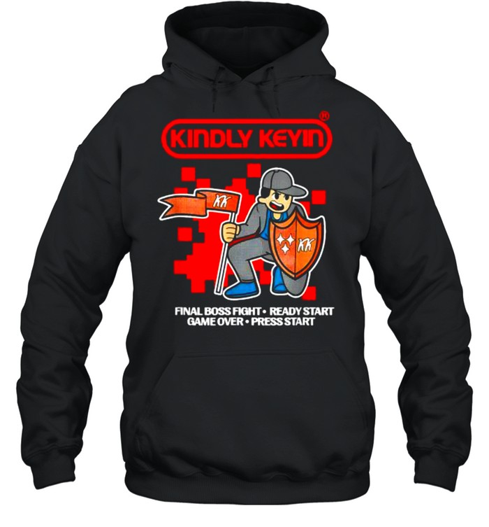 Kindly Keyin MerchFinal Boss Fight Ready Start Game Over Playing Gaming T- Unisex Hoodie