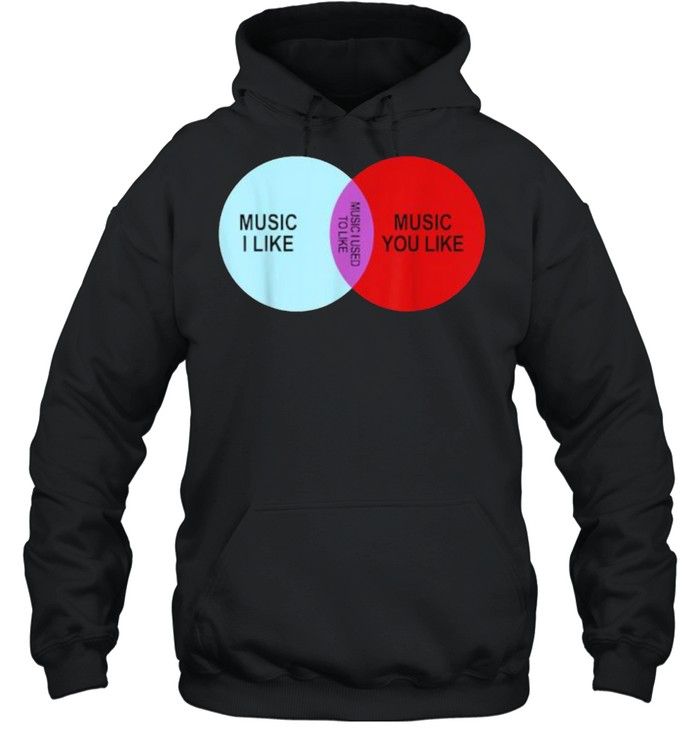 Music I Like Music I Used To Like Music You Like Unisex Hoodie