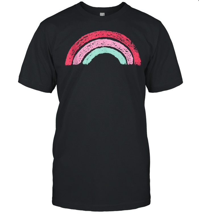 Rainbow Vintage Retro 80's Style shirt