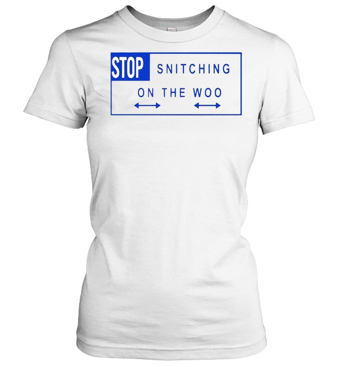 stop snitching on the woo moletom com capuz
