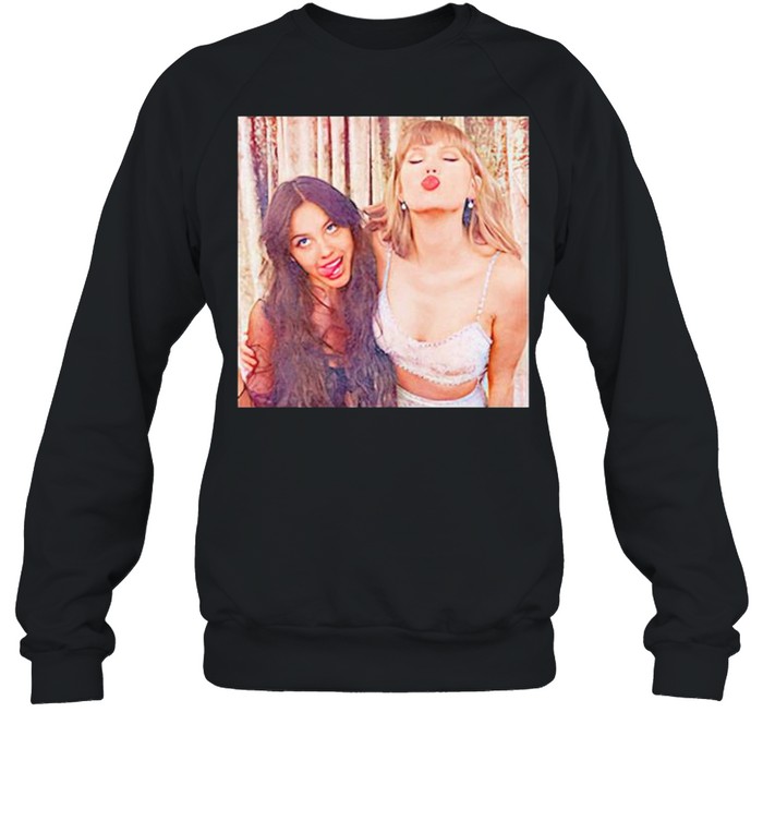 Taylor Swift and Olivia Rodrigo met at the brit shirt Unisex Sweatshirt