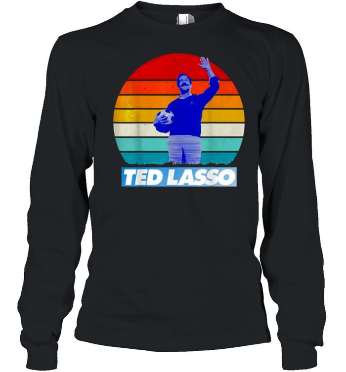 Ted Lasso Men Vintage T- Long Sleeved T-shirt