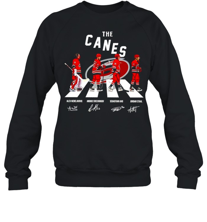 The Canes Abbey Road players signatures shirt Unisex Sweatshirt