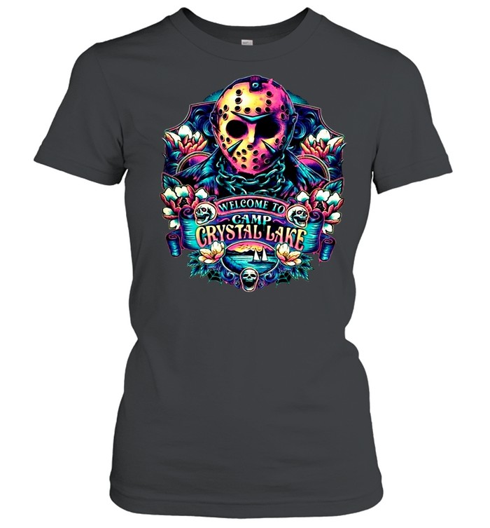 Welcome to Camp Crystal Lake Jaosn Vorhees T-shirt Classic Women's T-shirt