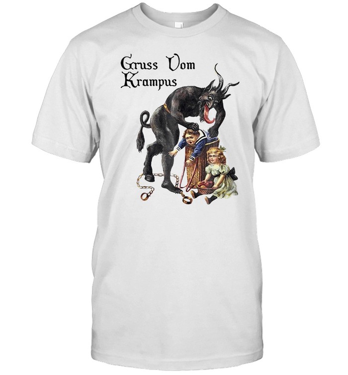 Greetings From Gruss Vom Krampus T-shirt Classic Men's T-shirt