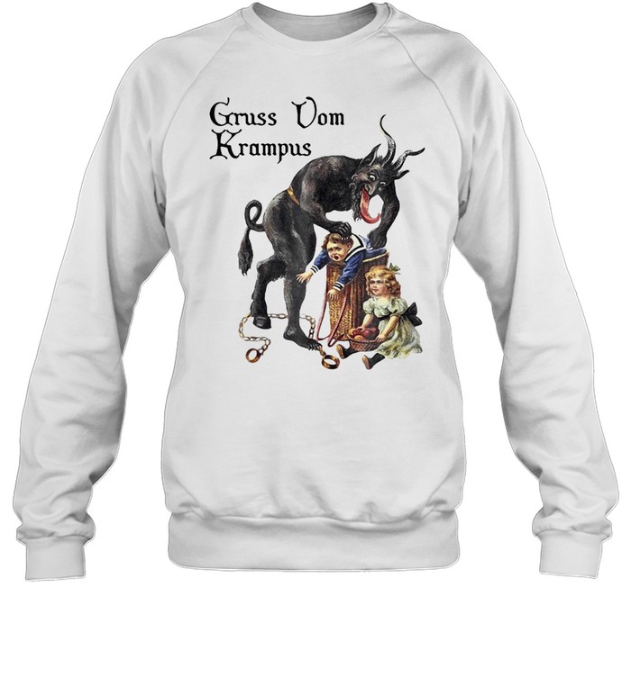 Greetings From Gruss Vom Krampus T-shirt Unisex Sweatshirt