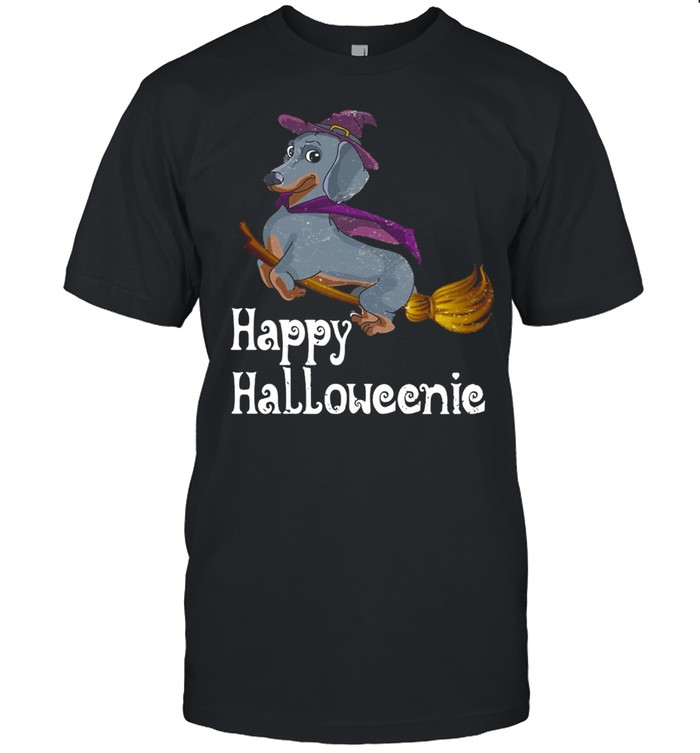 Happy Halloweenie Dachshund Halloween T-shirt Classic Men's T-shirt