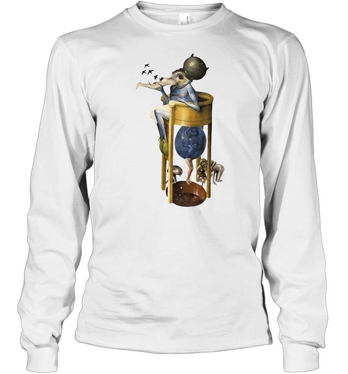 Hieronymus Bosch The Garden Of Earthly Delights Devil T-shirt Long Sleeved T-shirt