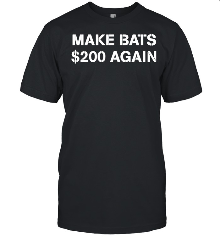 Make bats 0 again shirt Classic Men's T-shirt