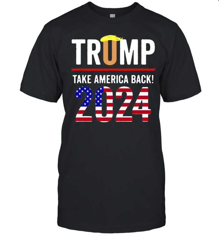 Trump 2024 Take America Back Election T-shirt Classic Men's T-shirt