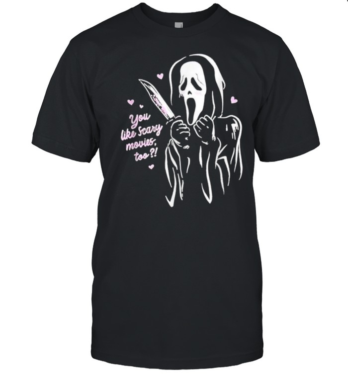 You Like Scary Movies Too Scream Ghost Face T- Classic Men's T-shirt