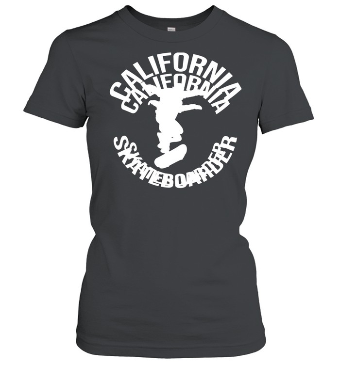 California Skateboarder shirt Classic Women's T-shirt