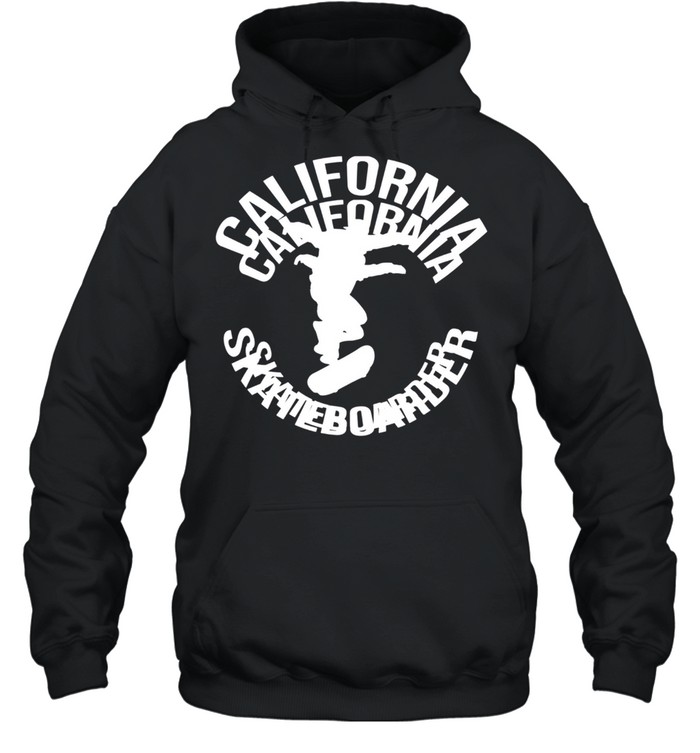 California Skateboarder shirt Unisex Hoodie