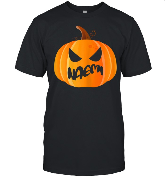 Naemi Name Custom Pumpkin Personalized Halloween shirt Classic Men's T-shirt