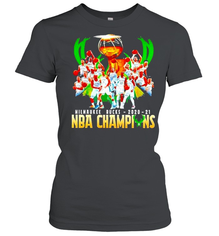 2021 NBA Eastern Conference Champions Milwaukee Bucks shirt Classic Women's T-shirt