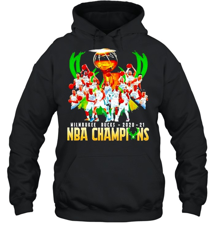 2021 NBA Eastern Conference Champions Milwaukee Bucks shirt Unisex Hoodie