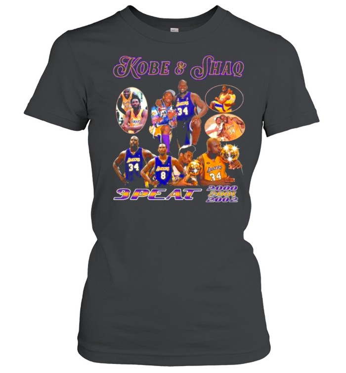 Kobe and store shaq t shirt