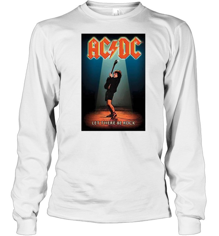 ac dc let there be rock t shirt