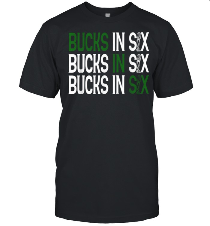 Bucks in Six Championship Trophy T- Classic Men's T-shirt