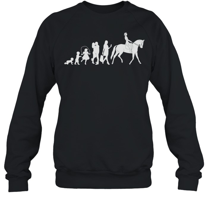 Dressage riding horses horse Dressage riding shirt Unisex Sweatshirt