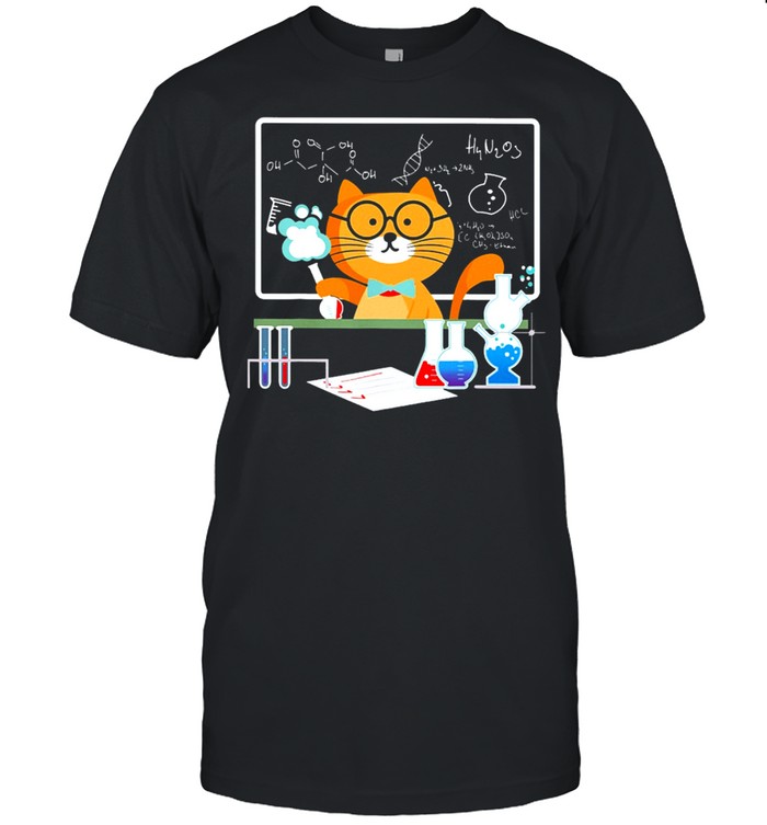 Cat Chemistry shirt Classic Men's T-shirt