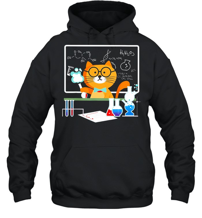 Cat Chemistry shirt Unisex Hoodie