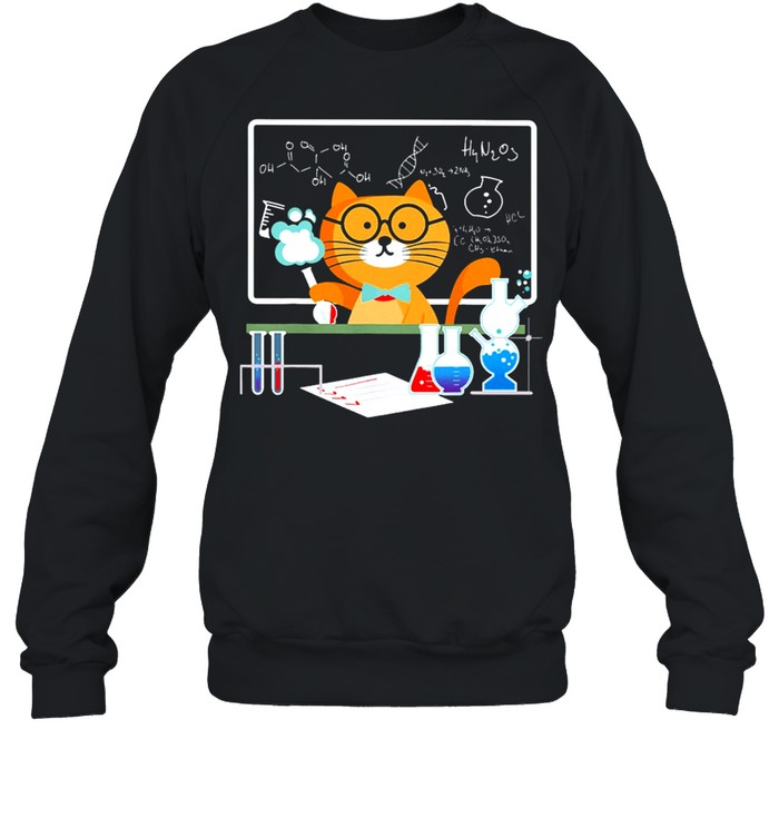 Cat Chemistry shirt Unisex Sweatshirt