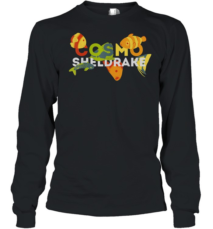 C.o.s.m.o Sheldrakes and Fishes shirt Long Sleeved T-shirt