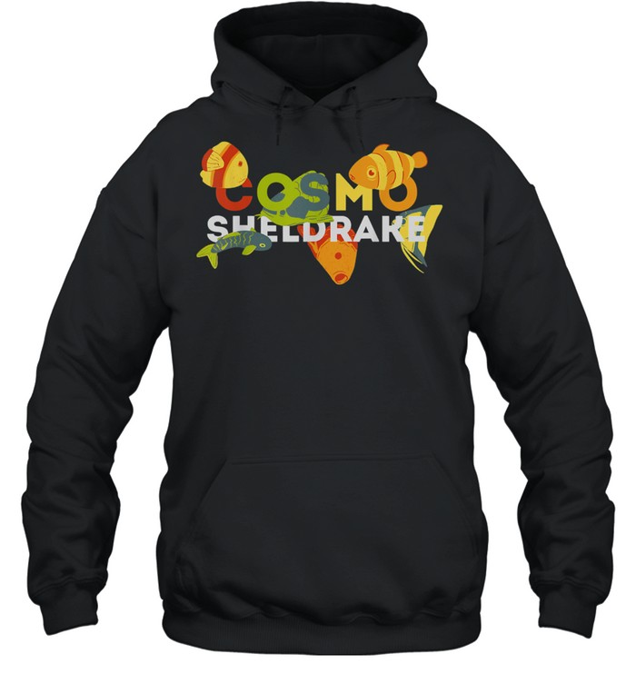 C.o.s.m.o Sheldrakes and Fishes shirt Unisex Hoodie