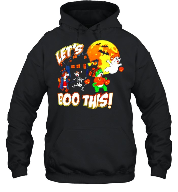 Halloween lets boo this shirt Unisex Hoodie