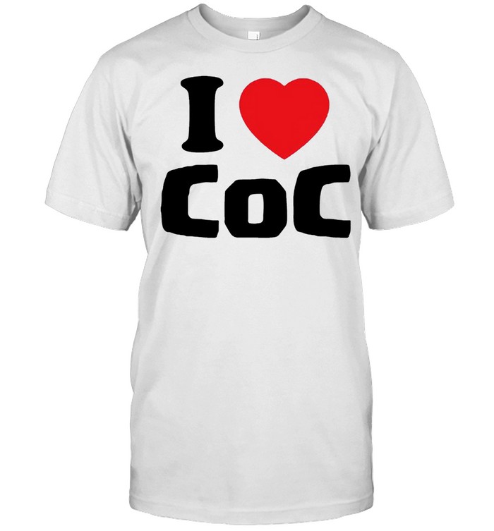 I Love CoC shirt Classic Men's T-shirt