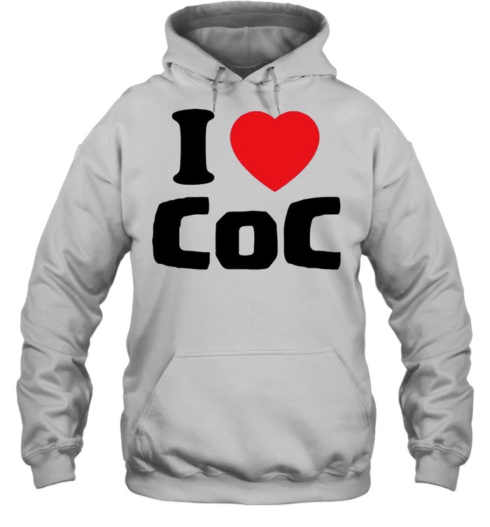 I Love CoC shirt Unisex Hoodie