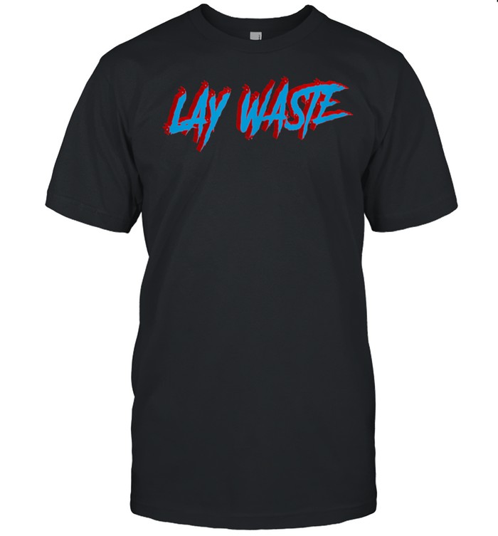 Lay Waste Retro Style shirt Classic Men's T-shirt